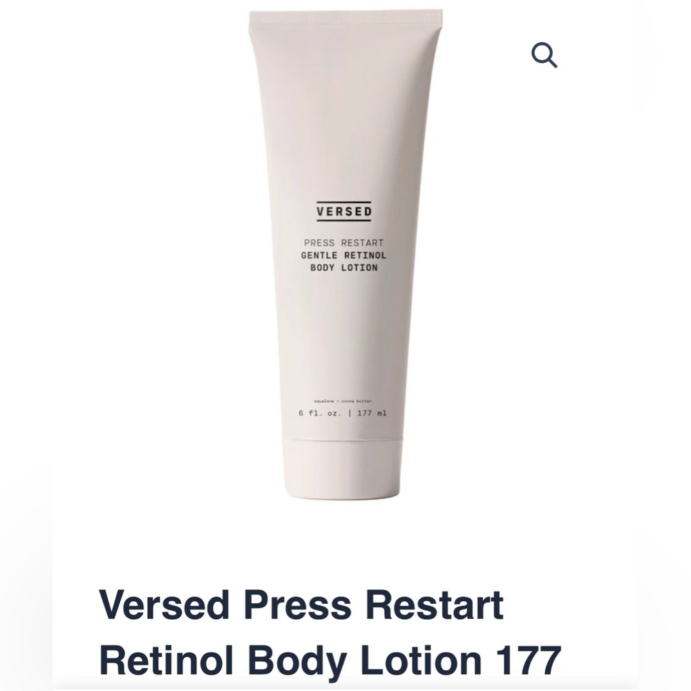 Versed Press Restart Retinol Body Lotion - Cream